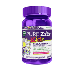 Vicks Zzzquil Kids Natura Integratore con Melatonina per il Sonno dei Bambini 30 Pastiglie Gommose - Farmasole