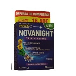 Opella Healthcare Italy Novanight 30 Compresse Rilascio Radido New