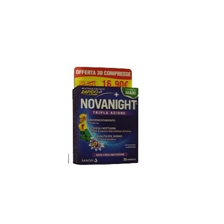 Opella Healthcare Italy Novanight 30 Compresse Rilascio Radido New