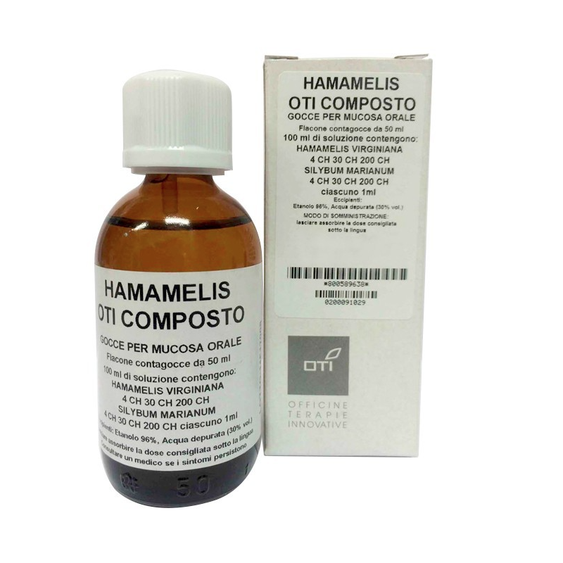 Hamamelis Oti Soluzione Orale Gocce 1fl 50ml