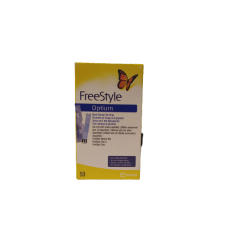 Abbott Diabetes Care Italia Strisce Misurazione Glicemia Freestyle Optium Test Strips 50 Pezzi Senza Calibrazione
