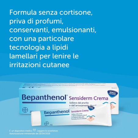 Bayer Bepanthenol Sensiderm Crema 20 G