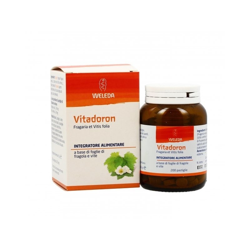 Weleda Italia Vitadoron Weleda 200 Pastiglie 50 G