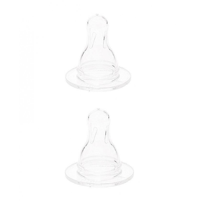 Medela Italia Tettarella Slow Flusso Lento In Silicone 2 Pezzi