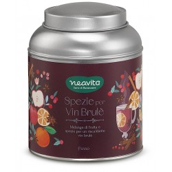 Neavita Caddy in Metallo con Spezie per Vin Brule' 100 grammi