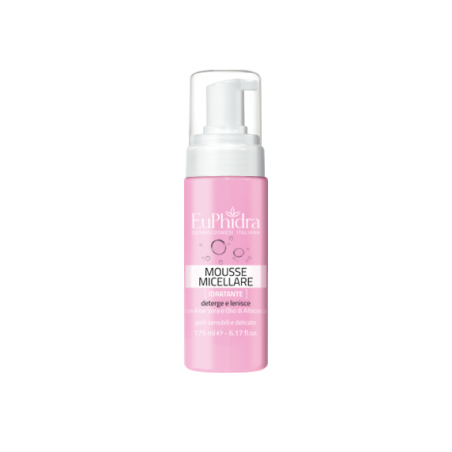 Euphidra Mousse Detergente Micellare 175 ml Euphidra Mousse Detergente Micellare 175 ml
