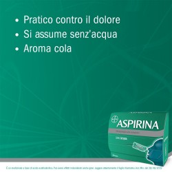 Aspirina 500 mg Granulato Farmaco Analgesico 20 Bustine Orosolubili