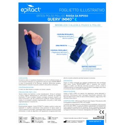 Qualifarma Tutore Polso/pollice Per Tendinite Epitact Querv'immo Destro S