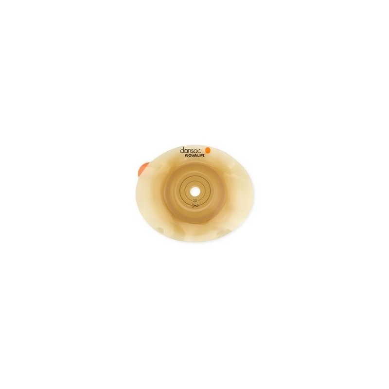 Hollister Placca Per Colo Ileo Ed Urostomia Convessa Dansac Novalife 2 Cvx 55mm Ritagliabile 10-42 Aggancio Meccanico 5 Pezzi