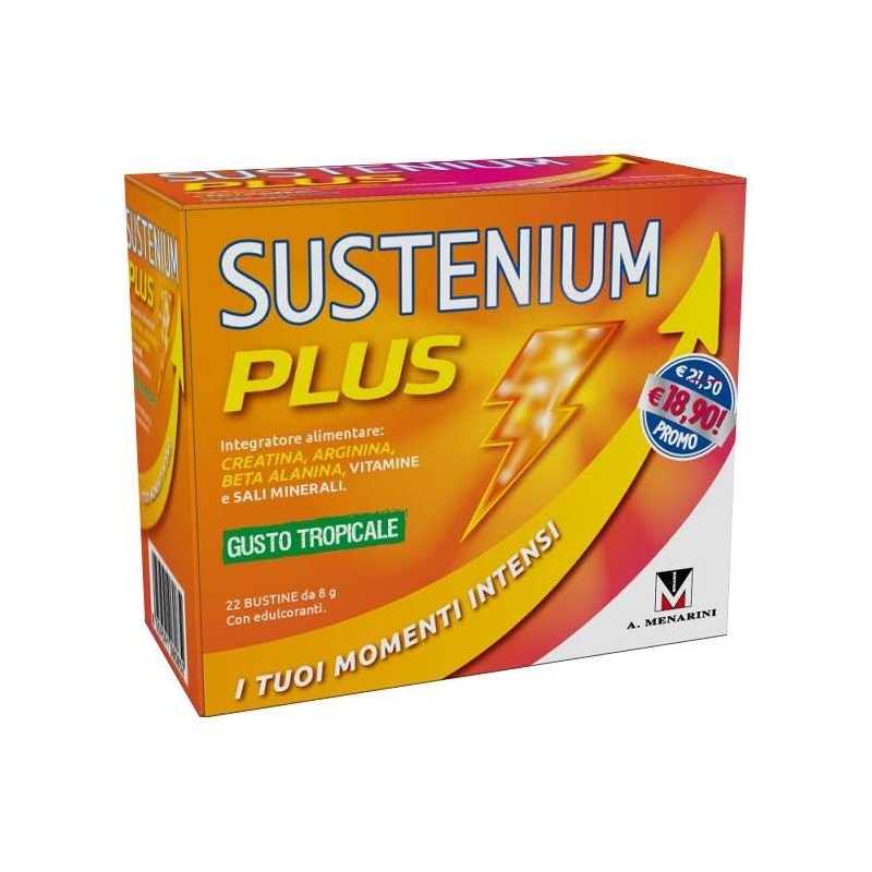 A. Menarini Ind. Farm. Riun. Sustenium Plus Gusto Tropicale Promo 22 Bustine