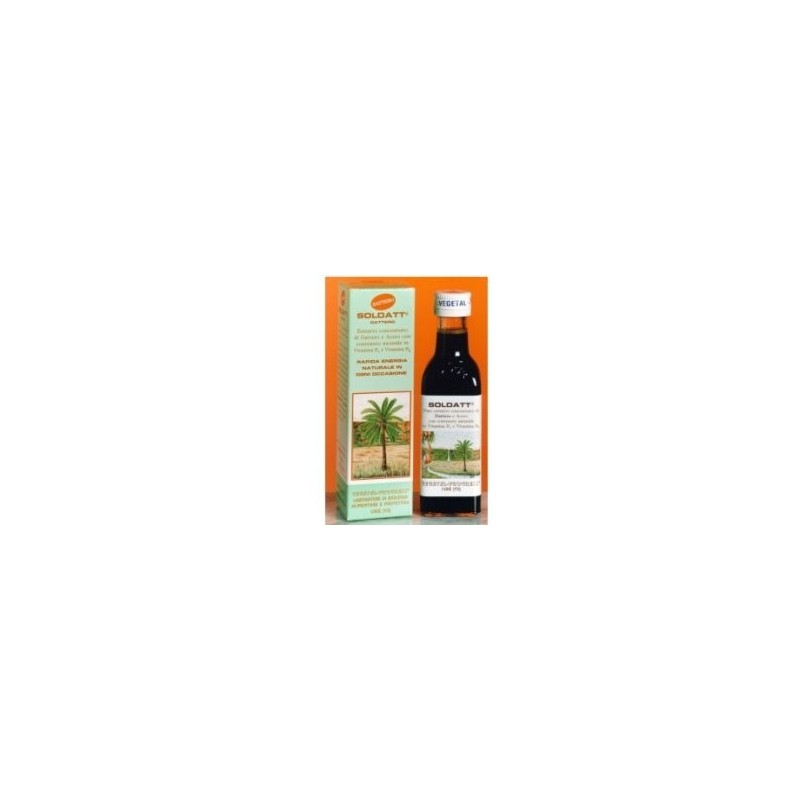 Vegetal Progress Soldatt Estratto Concentrato Dattero 100 Ml