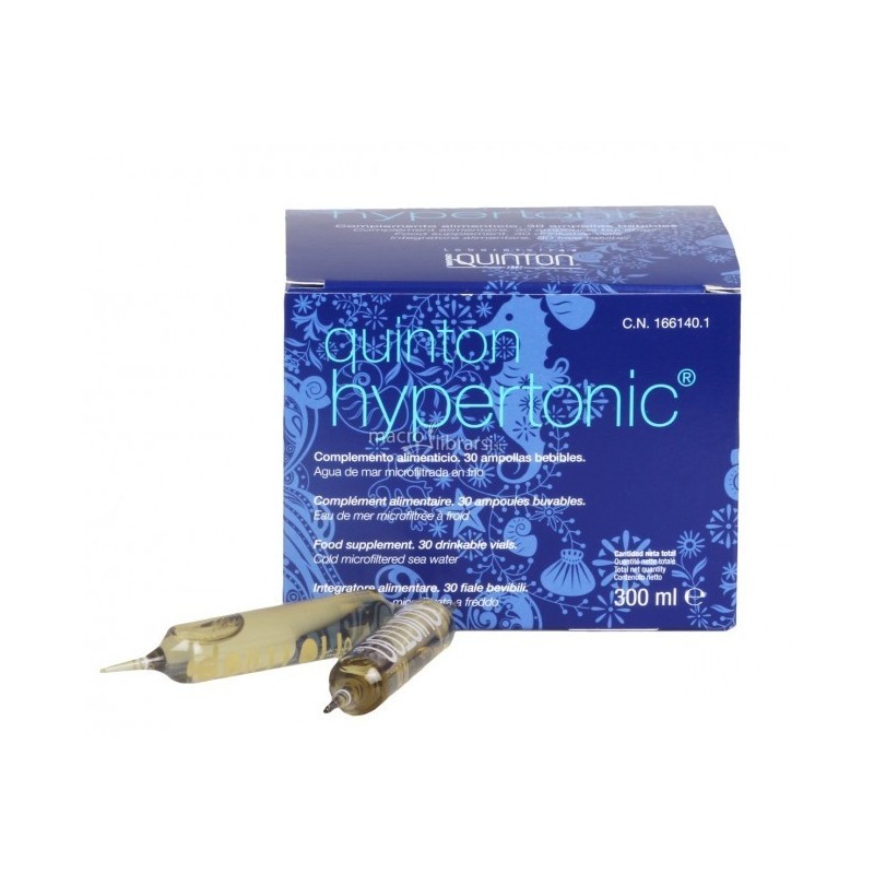 Dott. C. Cagnola Quinton Hypertonic 30 Fiale Da 10 Ml