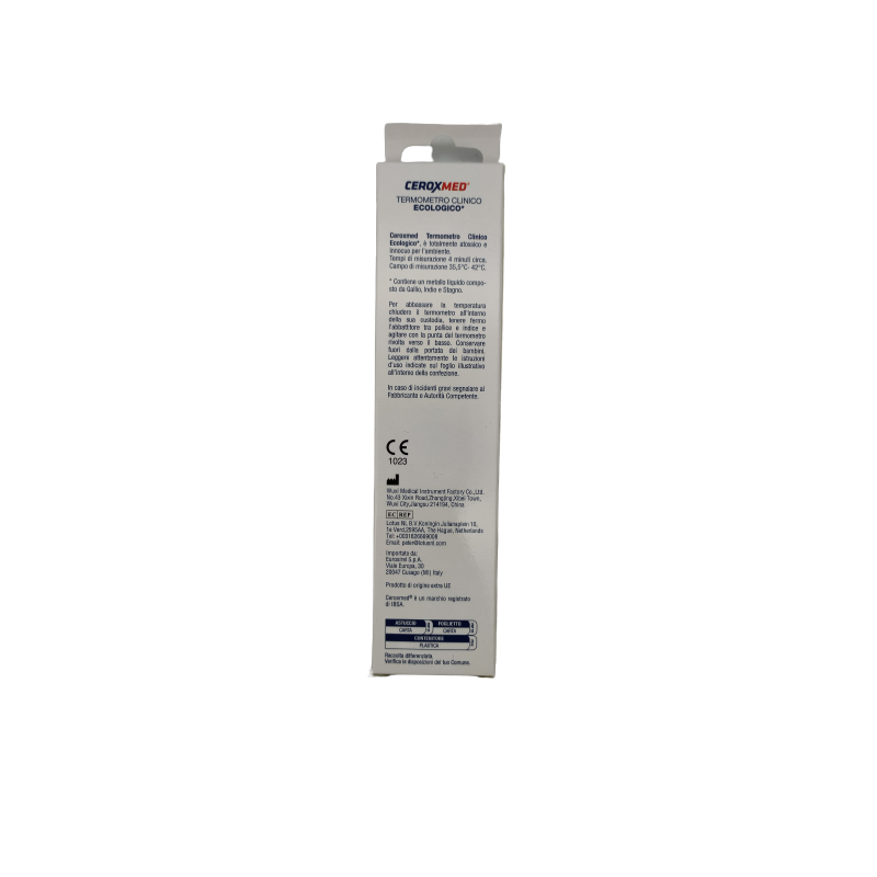 Nova Argentia Ind. Farm Termometro Al Gallio Ceroxmed