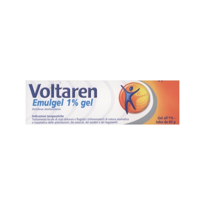 Voltaren Emulgel 1% Gel Antinfiammatorio e Antidolorifico 60 gr Farmed