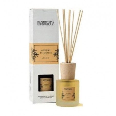 Diffusore Bastoncini 100 ml Agrumi Di Sicilia Nasoterapia
