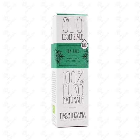 Tea Tree Bio Foglie Olio Essenziale 10 ml Nasoterapia