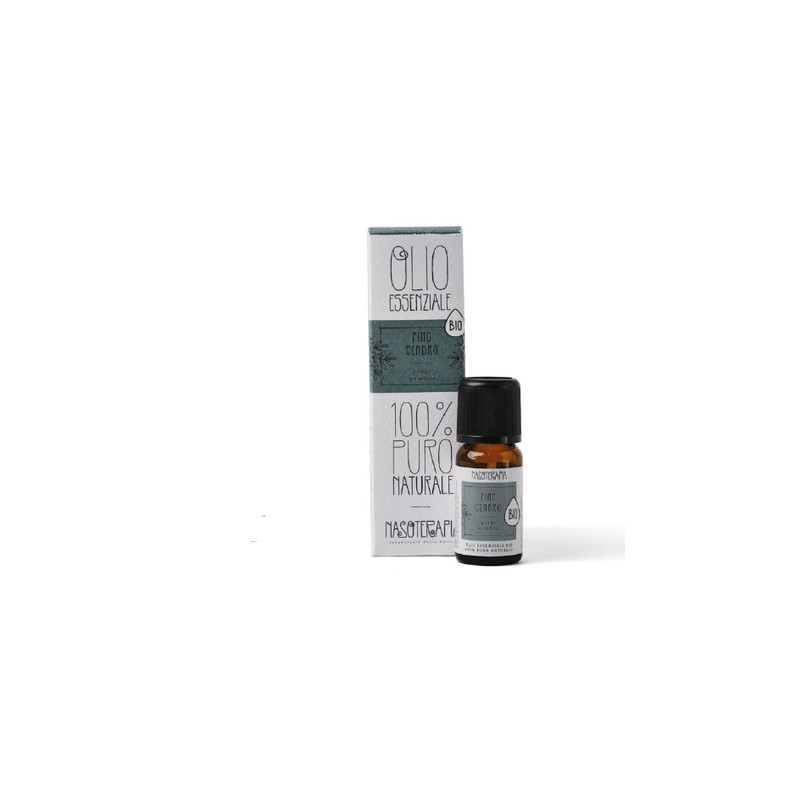 Olio Essenziale Pino Cembro Bio Pinus Cembra Rametti 5 ml Nasoterapia