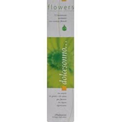 Incenso Flowers Dolce Sonno con Fiori di Bach 12 Bastoncini Dhanvantari Linea Flowers