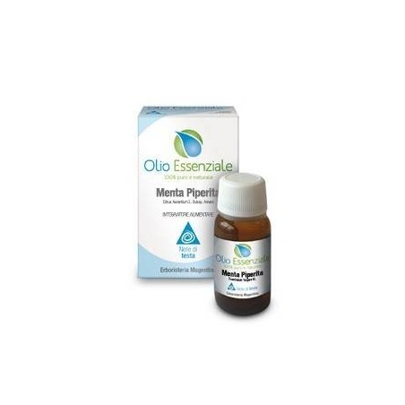 Erboristeria Magentina Menta Piperita Olio Essenziale Puro 100% Naturale 10 ml Uso Alimentare Erboristeria Magentina Menta Piperita Olio Essenziale Puro 100% Naturale 10 ml Uso Alimentare