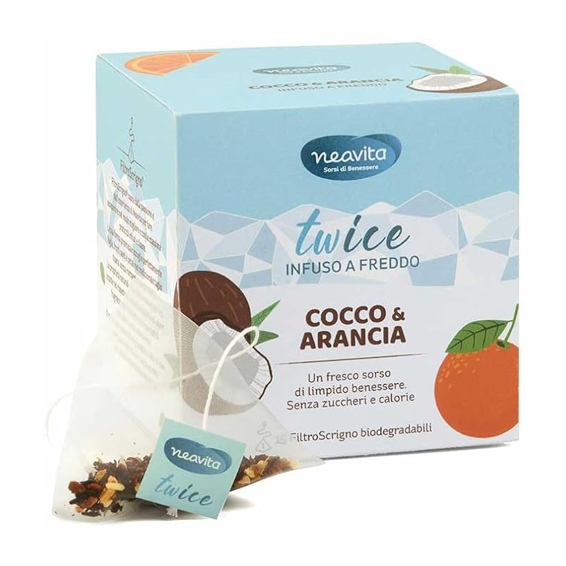 Twice Infuso a Freddo Cocco e Arancia 15 Filtroscrigno Neavita