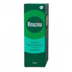 Rinazina Spray Nasale Decongestionante 15 ml per raffreddore