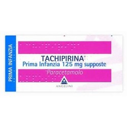 Tachipirina Prima Infanzia 125 mg Paracetamolo 10 Supposte Angelini