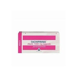 Tachipirina Adulti 1000 mg Paracetamolo 10 Supposte per Febbre e Dolore