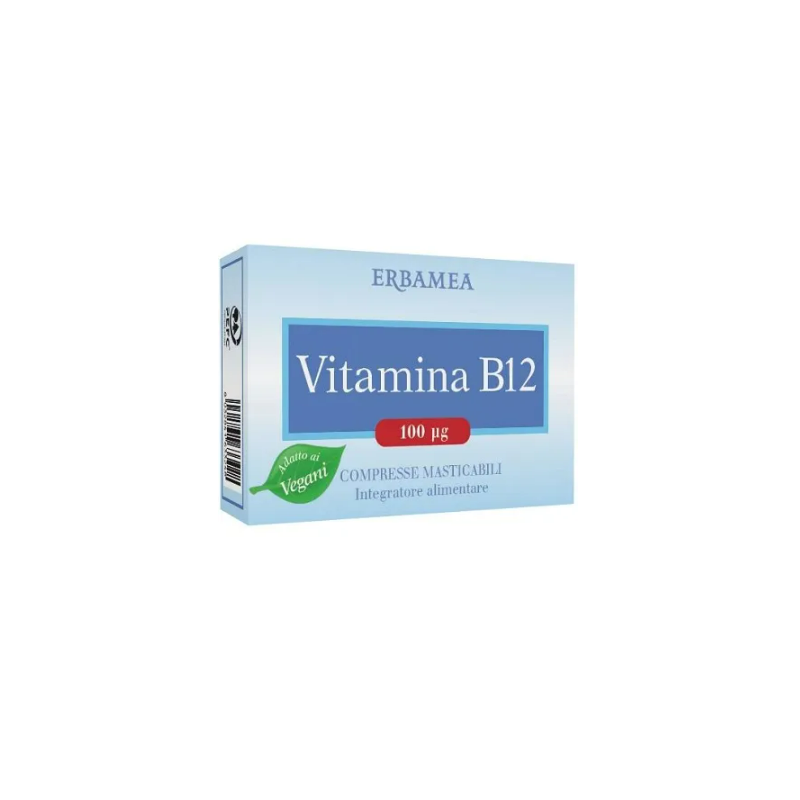 Erbamea Vitamina B12 90 Compresse Masticabili