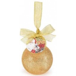 pallina color ora contenente bagnodoccia vaniglia e miele