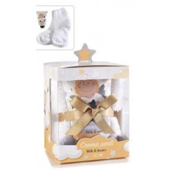 crema piedi vaniglia e miele e morbidi calzini