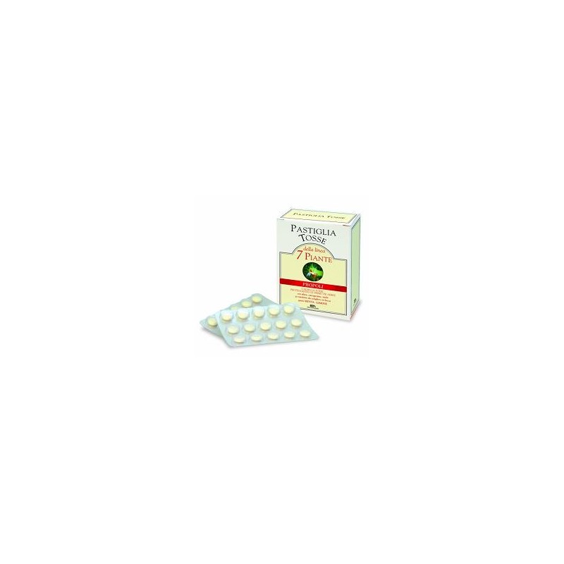 Zeta Farmaceutici 7 Piante Pastiglia Tosse 30 Tavolette Da 500 Mg