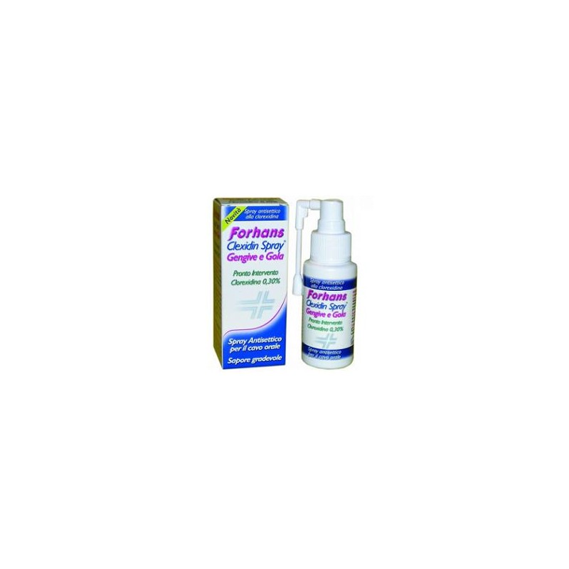 Uragme Collutorio Spray Con Clorexidina Forhans Clexidin 50ml