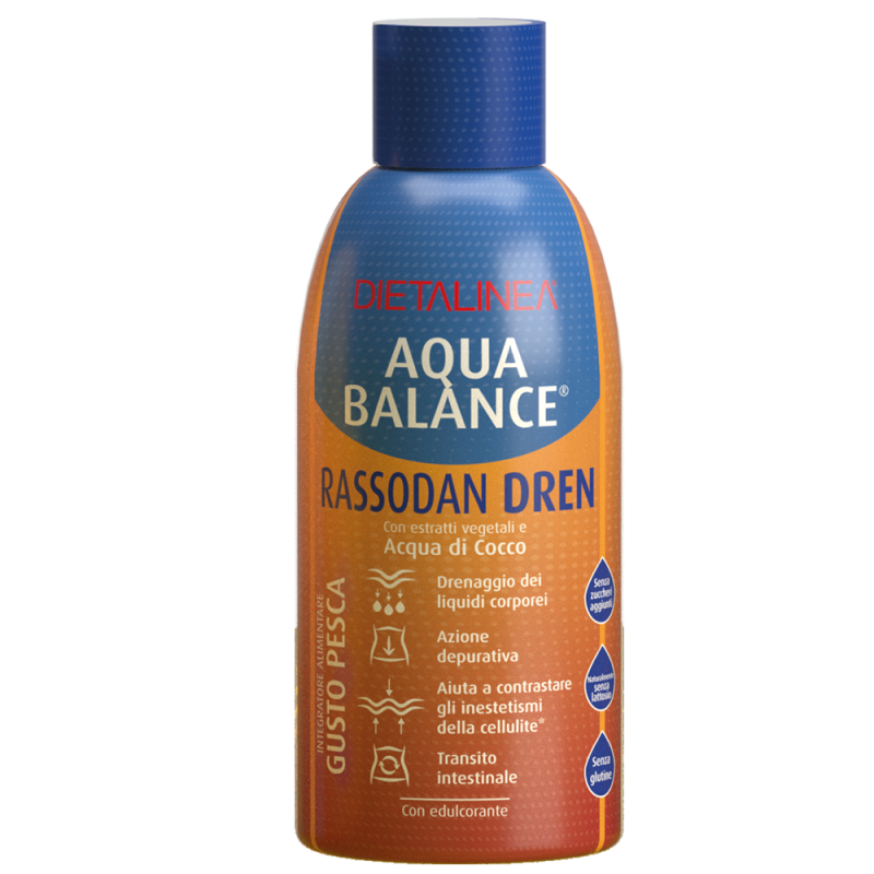 Aqua Balance Rassodan Dren Pesca 500 ml Dietalinea