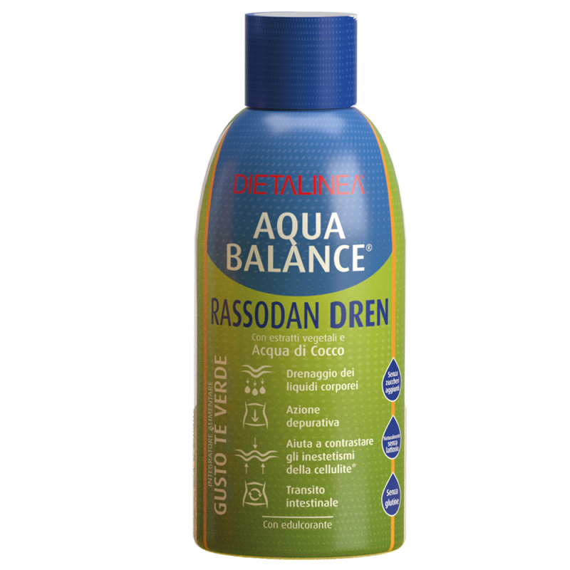 Aqua Balance Rassodan Dren Te Verde 500 ml Dietalinea