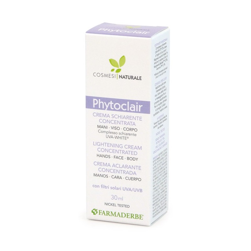 Farmaderbe Phyto Clair Crema Schiarente Concentrata 30 Ml