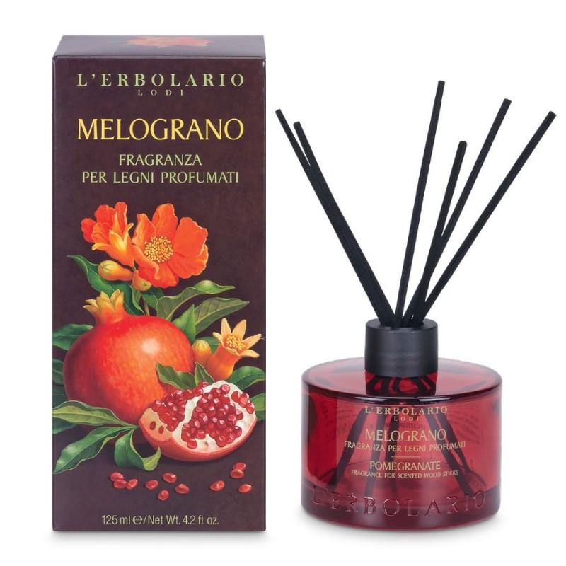 L'erbolario Melograno Fragranza Legni Profumati 125 Ml