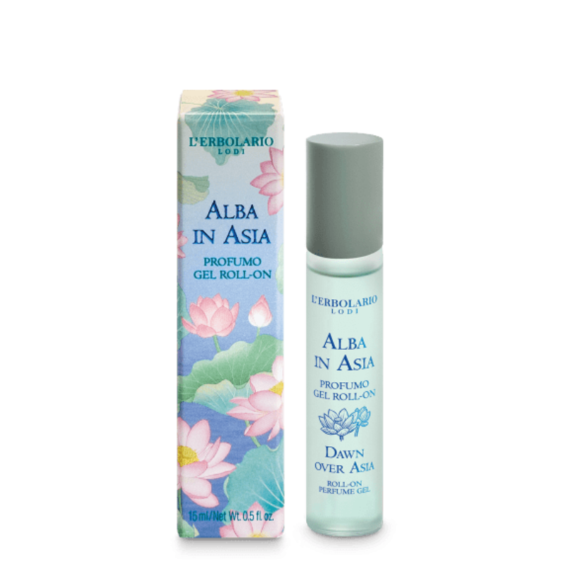 L'erbolario Alba In Asia Profumo Gel Roll-on 15 Ml Edizione Limitata