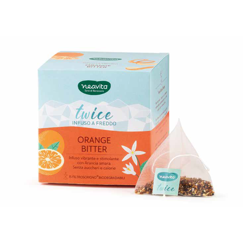 Neavita Twice Infuso a Freddo Orange Bitter 15 Filtroscrigno