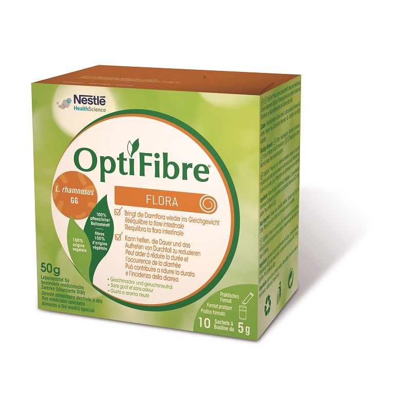 Nestle' It. Optifibre Flora 10 Bustine 5 G