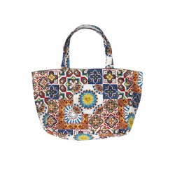 Colors Tote Bag Sun Double-Face Borsa Reversibile Colors Tote Bag Sun Double-Face Borsa Reversibile