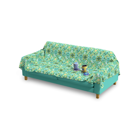 Colors Pareo Telo Multifunzione Green Copri Divano