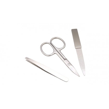 Colors Kit Manicure da Viaggio Pink Spring Custodia con Forbice - Lima - Pinzetta