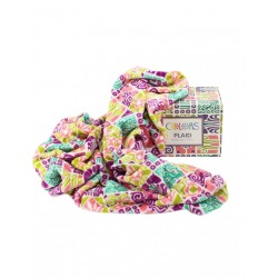 Colors Plaid Violet 150cm x 120cm Idea Regalo