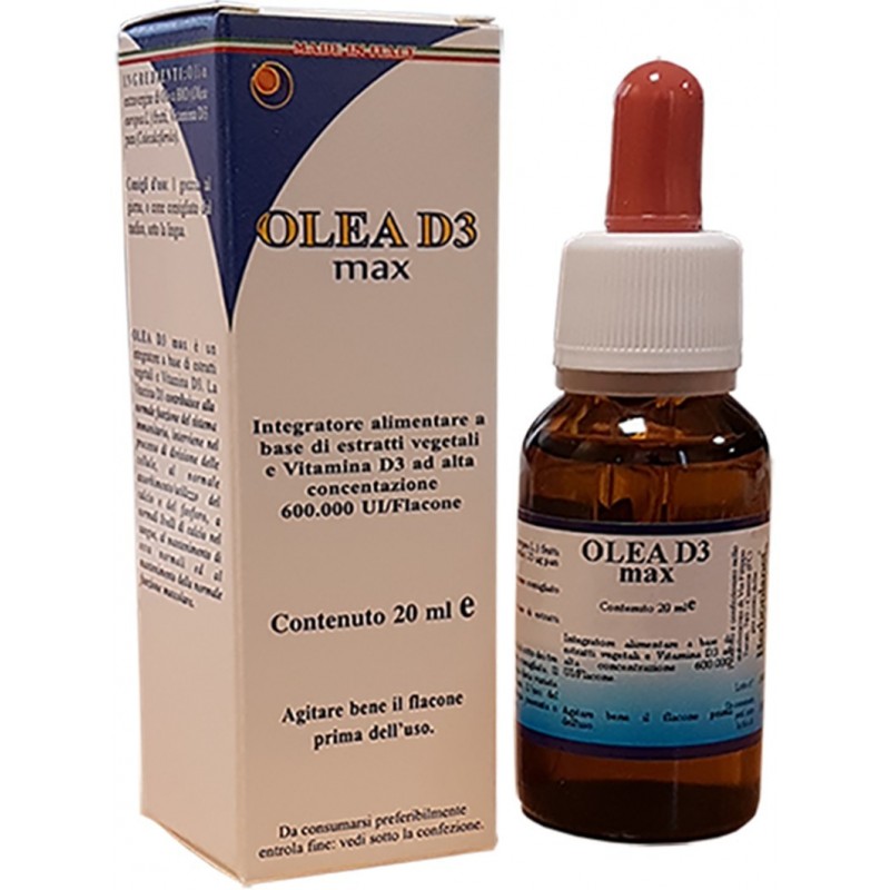 Herboplanet Olea D3 Max Gocce 20 Ml