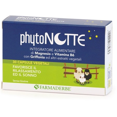 Farmaderbe Phyto Notte 30 Capsule Vegetali