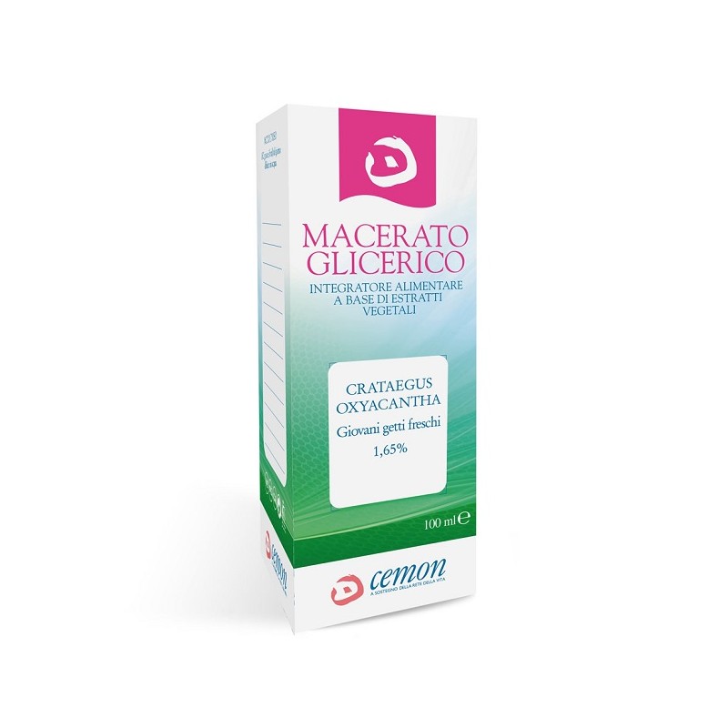 Cemon Crataegus Oxycantha Getti Macerato Glicerico 100 Ml