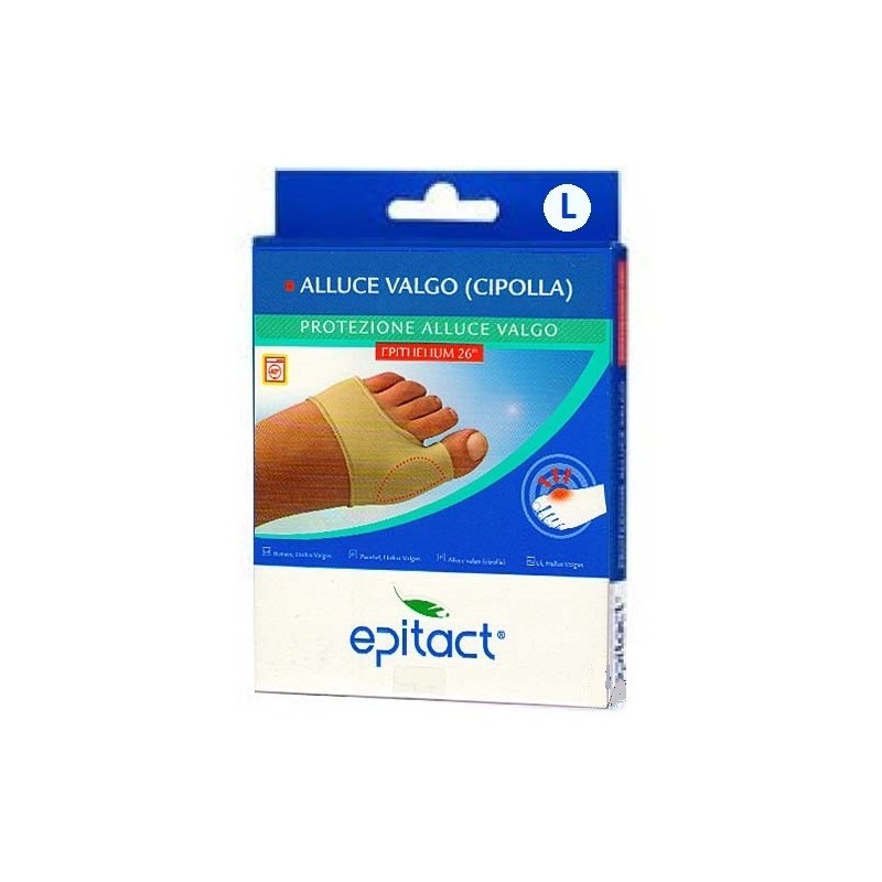 Qualifarma Protezione Per Alluce Valgo Epitact In Gel Di Silicone Epithelium 26 Misura Large