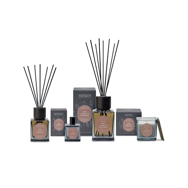 Linea profumata Oud e Rosa di Damasco di Nasoterapia Linea profumata Oud e Rosa di Damasco di Nasoterapia
