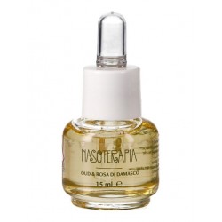 Nasoterapia Essenza Aromatica Oud e Rosa di Damasco 15 ml HP Italia Flacone con Contagocce