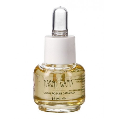 Nasoterapia Essenza Aromatica Oud e Rosa di Damasco 15 ml HP Italia Flacone con Contagocce